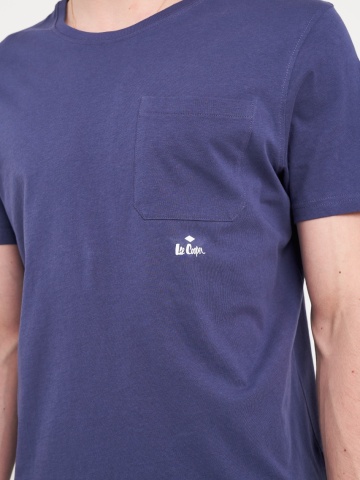 Lee Cooper - Tricou barbat cu buzunar si logo - Img 3