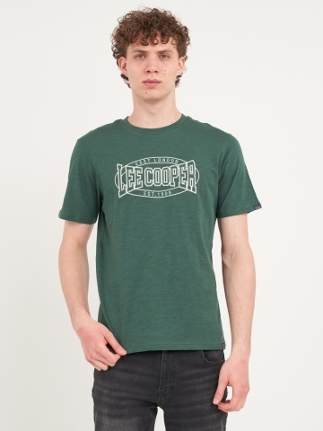 Lee Cooper - Tricou barbat cu imprimeu logo - Img 7