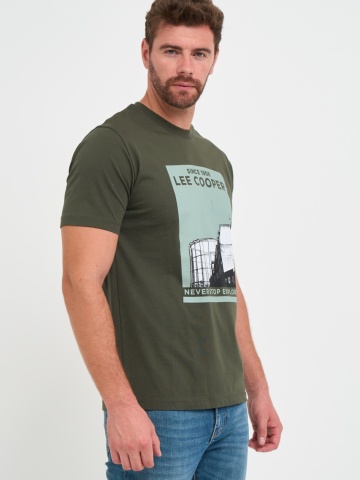 Lee Cooper - Tricou barbat cu imprimeu logo - Img 5