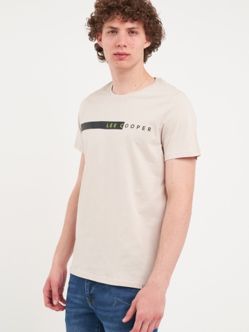 Lee Cooper - Tricou barbat cu imprimeu logo - Img 5