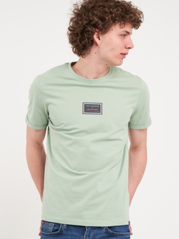Lee Cooper - Tricou barbat cu imprimeu logo - Img 2