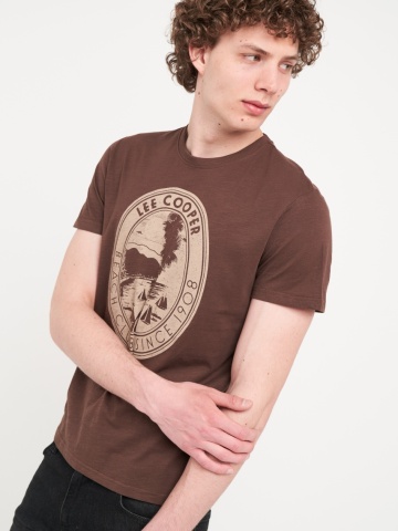Lee Cooper - Tricou barbat cu imprimeu - Img 2