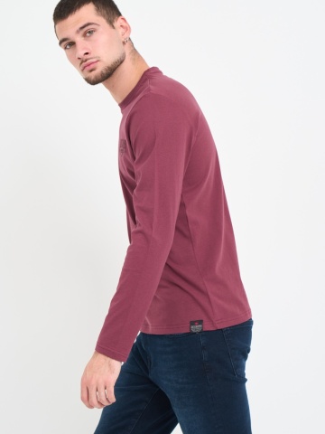 Lee Cooper - Tricou barbat cu maneca lunga cu logo - Img 8