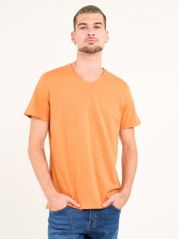 Lee Cooper - Tricou barbat cu maneca scurta de culoare uniforma