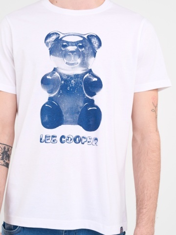 Lee Cooper - Tricou barbat cu maneca scurta si imprimeu - Img 4