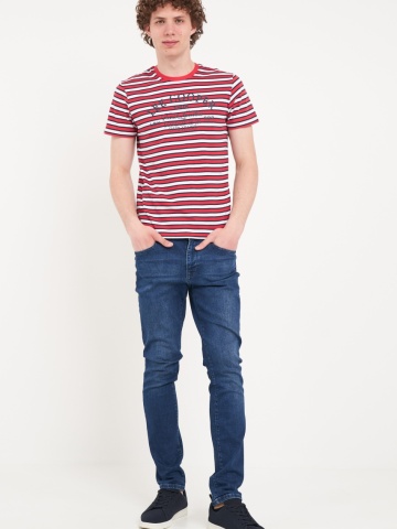 Lee Cooper - Tricou barbat cu model in dungi - Img 8