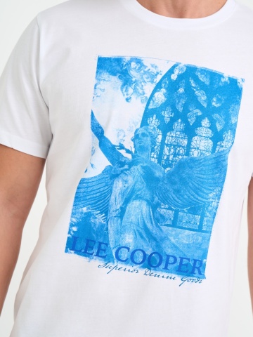 Lee Cooper - Tricou barbat maneca scurta cu detalii grafice - Img 3