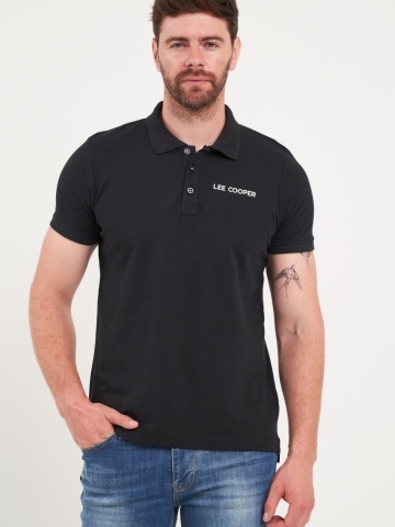 Lee Cooper - Tricou barbat polo cu detalii logo