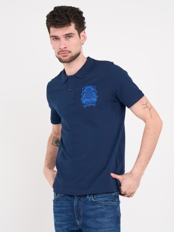 Lee Cooper - Tricou barbat polo cu imprimeu logo