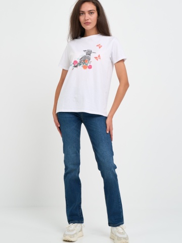 Lee Cooper - Tricou dama cu imprimeu grafic - Img 6