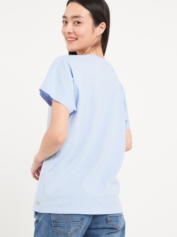 Lee Cooper - Tricou dama cu maneca scurta si imprimeu - Img 3