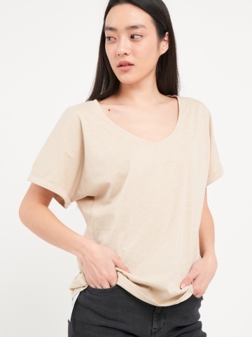 Lee Cooper - Tricou dama de culoare uniforma cu imprimeu grafic