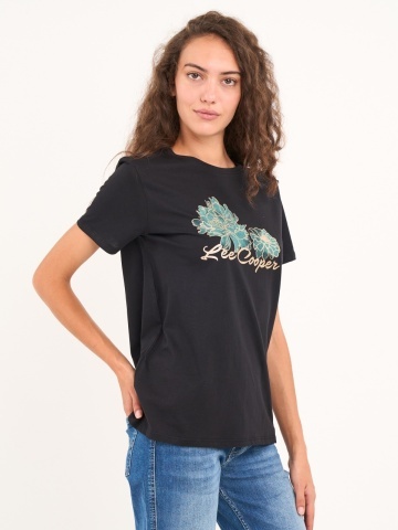 Lee Cooper - Tricou dama maneca scurta si imprimeu - Img 6