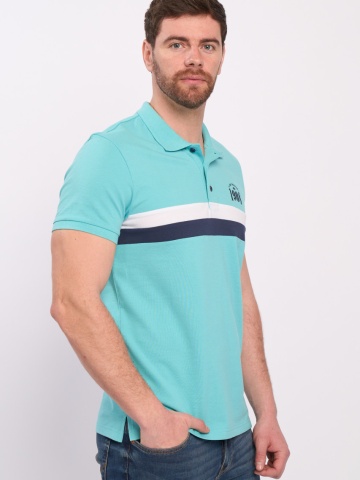 Lee Cooper - Tricou polo barbat maneca scurta cu logo - Img 5