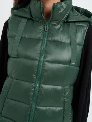 Lee Cooper - Vesta dama cu gluga si buzunare - Img 4