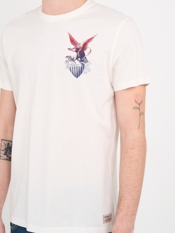 Timeout - Tricou barbat cu maneca scurta si imprimeu logo - Img 2