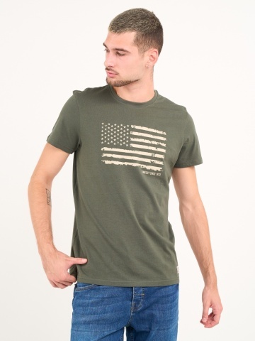 Timeout - Tricou barbat cu maneca scurta si imprimeu