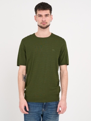 Timeout - Tricou barbat de culoare uniforma si detalii