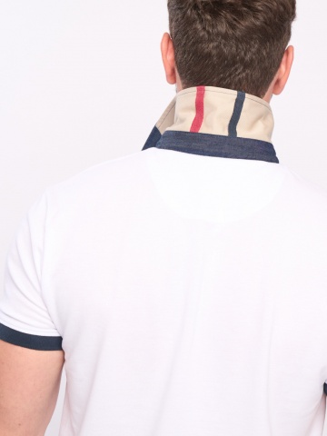 Timeout - Tricou barbat polo cu imprimeu logo - Img 5