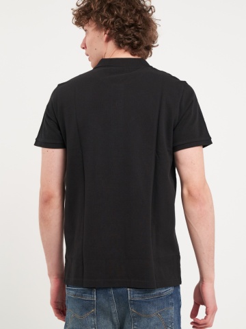 Timeout - Tricou barbat polo de culoare uniforma - Img 2