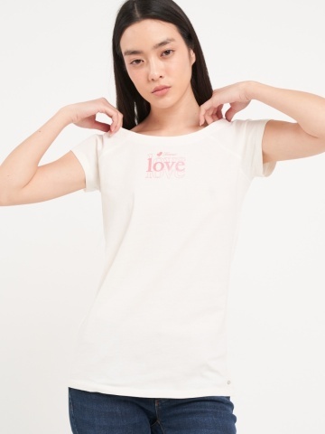 Timeout - Tricou dama cu maneca scurta de culoare uniforma - Img 6