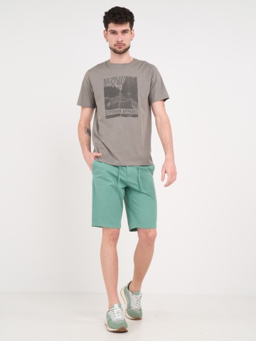 Kenvelo - Bermude barbat de culoare uniforma - Img 12