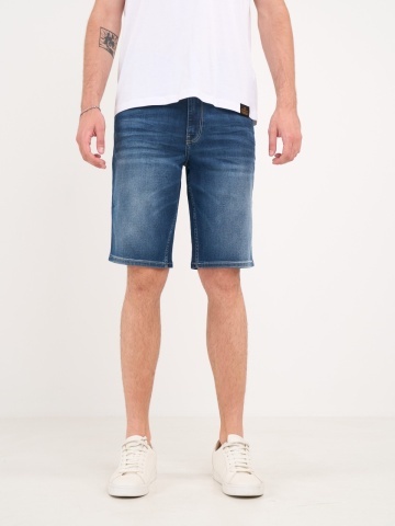 Kenvelo - Bermude barbat din denim cu aspect usor decolorat - Img 7