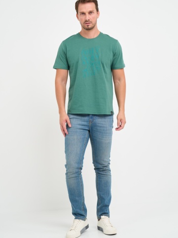 Kenvelo - Tricou barbat cu logo si imprimeu detalii grafice - Img 7