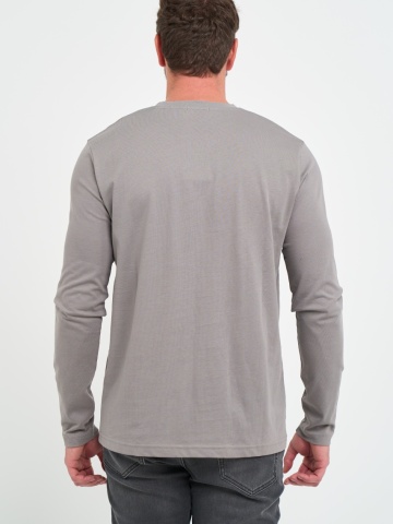 Kenvelo - Tricou barbat cu maneca lunga si buzunar - Img 3