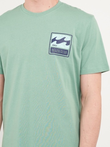 Kenvelo - Tricou barbat cu maneca scurta si imprimeu - Img 3