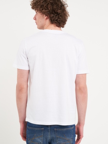 Kenvelo - Tricou barbat deculoare uniforma cu logo - Img 3