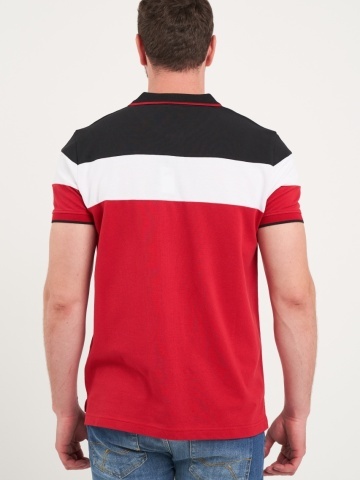 Kenvelo - Tricou barbat polo multicolor - Img 4