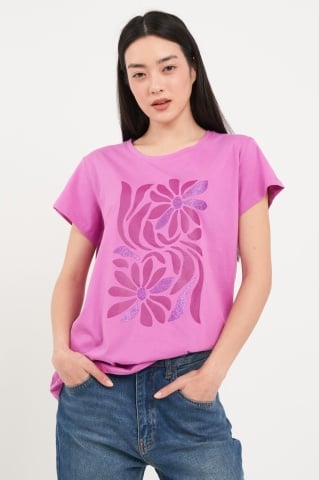 Kenvelo - Tricou dama cu imprimeu