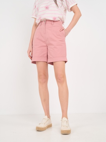 Lee Cooper - Bermude dama de culoare uniforma - Img 4