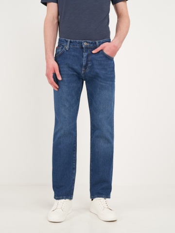 Lee Cooper - Blugi barbat regular cu aspect usor decolorat