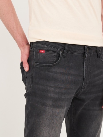 Lee Cooper - Blugi barbat slim cu aspect decolorat - Img 4