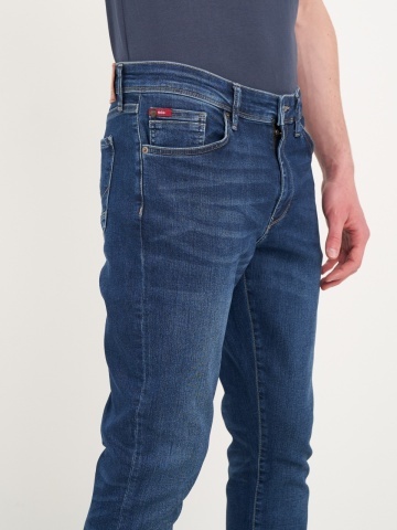 Lee Cooper - Blugi barbat slim cu aspect usor decolorat - Img 3