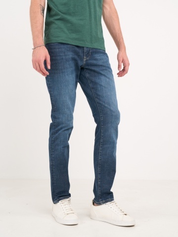 Lee Cooper - Blugi barbat slim cu aspect usor decolorat