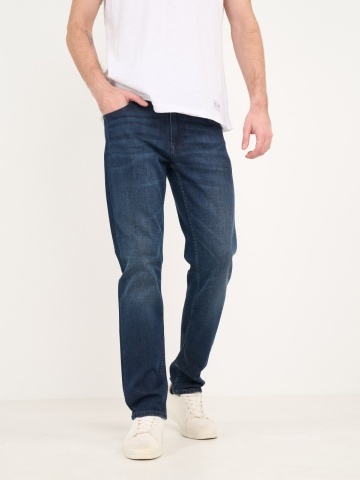 Lee Cooper - Blugi barbat straight cu aspect decolorat