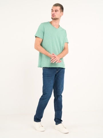 Lee Cooper - Blugi barbat straight de culoare inchisa - Img 7