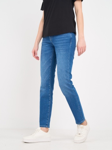 Lee Cooper - Blugi dama boyfriend cu aspect decolorat - Img 7