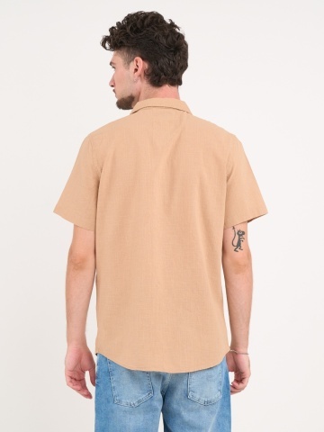 Lee Cooper - Camasa barbat cu maneca scurta si detalii logo - Img 2