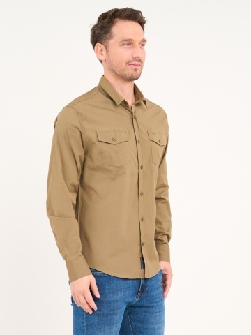 Lee Cooper - Camasa barbat maneca lunga de culoare uniforma - Img 6
