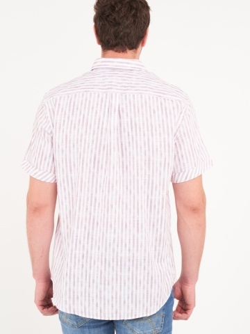 Lee Cooper - Camasa barbat maneca scurta cu model in dungi - Img 3