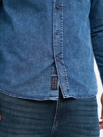 Lee Cooper - Camasa barbat regular cu un buzunar - Img 3
