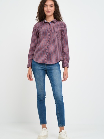 Lee Cooper - Camasa dama cu model in carouri mici - Img 7
