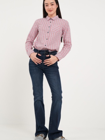 Lee Cooper - Camasa dama cu model in carouri mici - Img 7