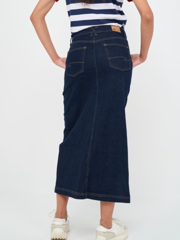 Lee Cooper - Fusta dama din denim cu buzunare aplicate - Img 3