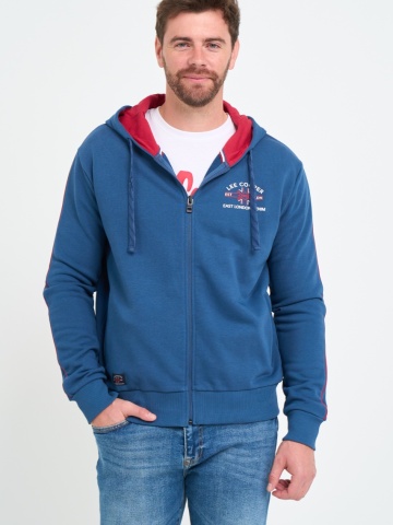 Lee Cooper - Hanorac barbat cu fermoar si gluga