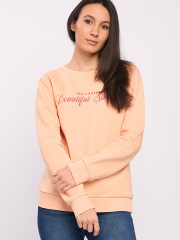 Lee Cooper - Hanorac dama cu mesaj si logo - Img 6